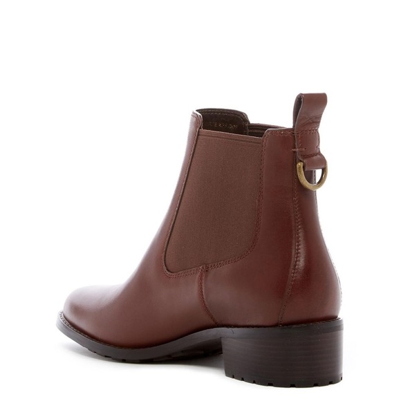Cole Haan Brown fall Leather Chelsea Boots - Picture 2 of 6